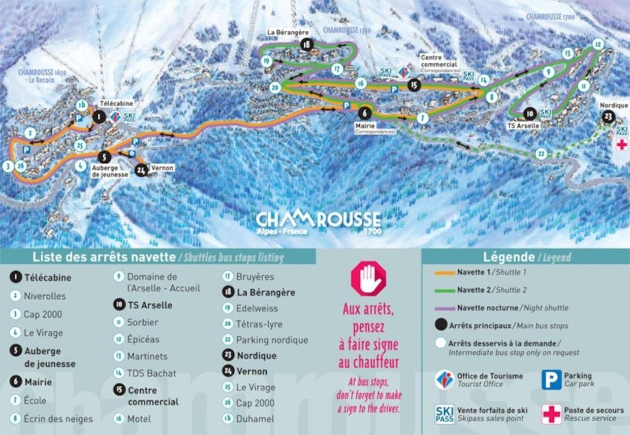 Charmant studio cabine COCOON à 100 m des pistes Chamrousse Exterior foto